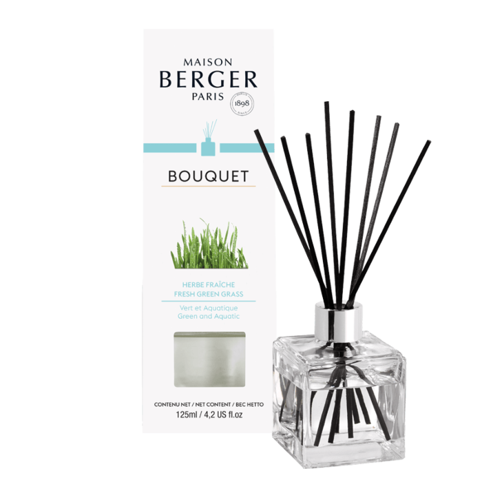 Maison Berger Scented Bouquet Cube - Fresh Green Grass0